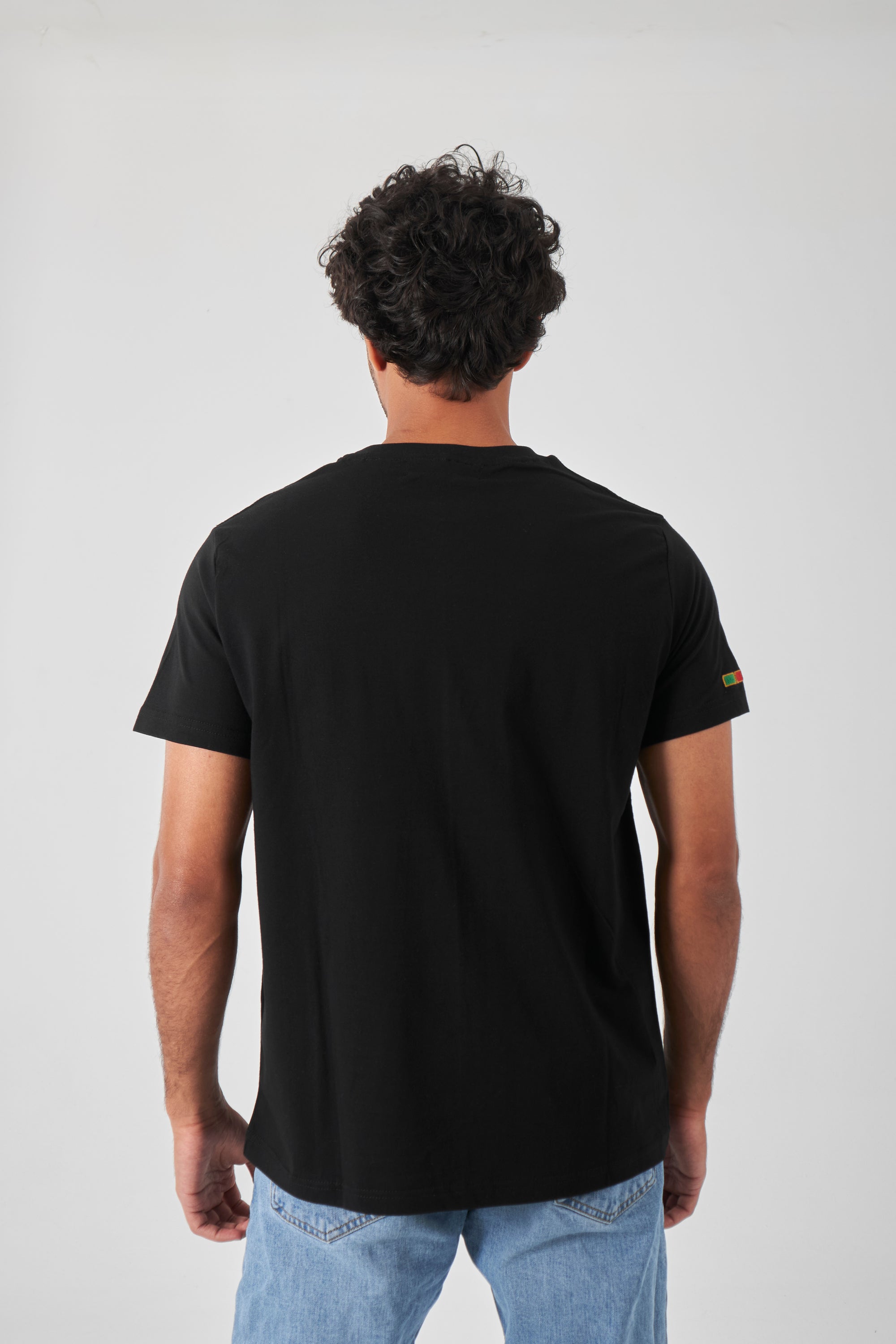 Basic Crew Neck T-Shirt  - Black