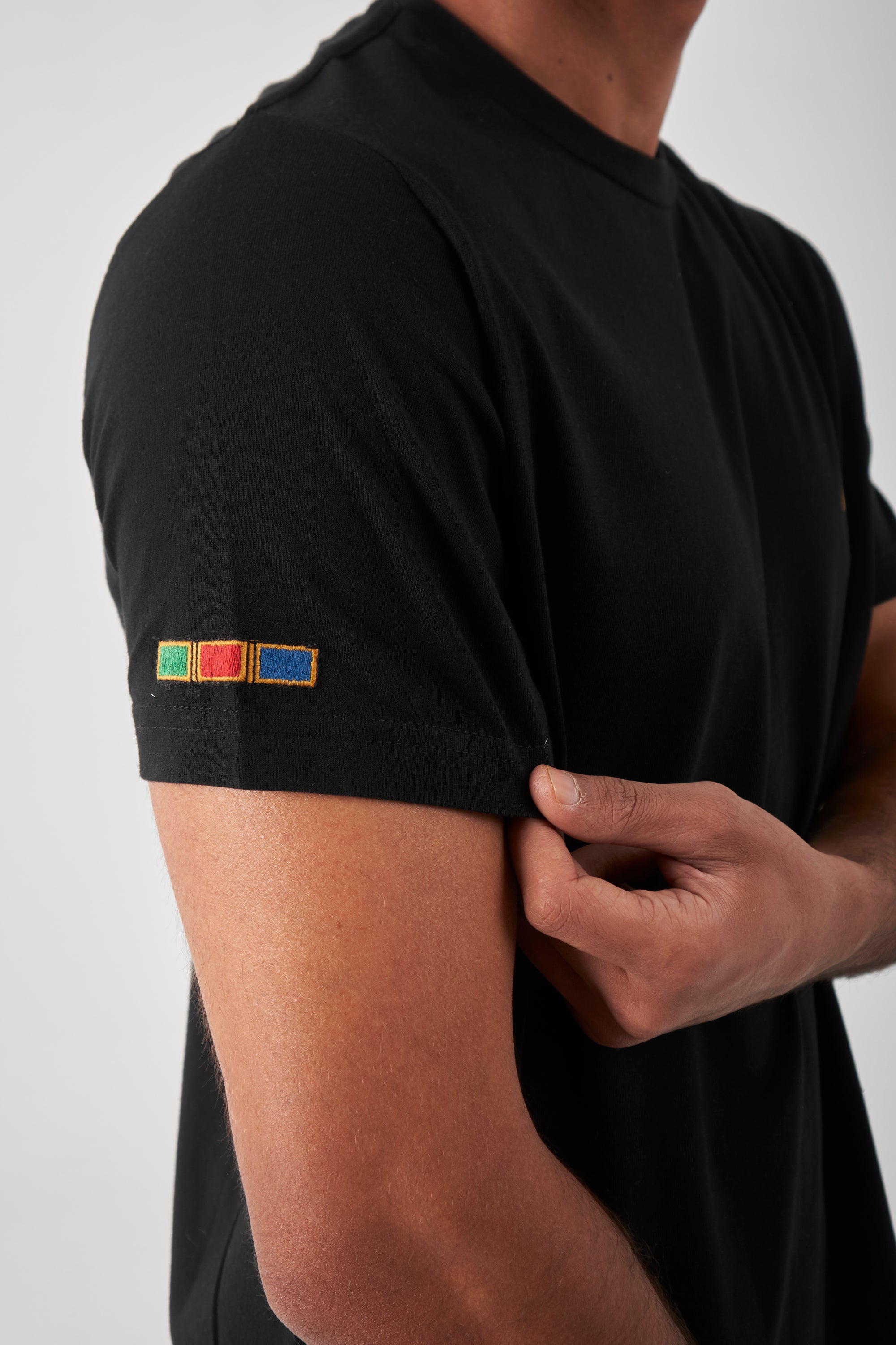 Basic Crew Neck T-Shirt  - Black