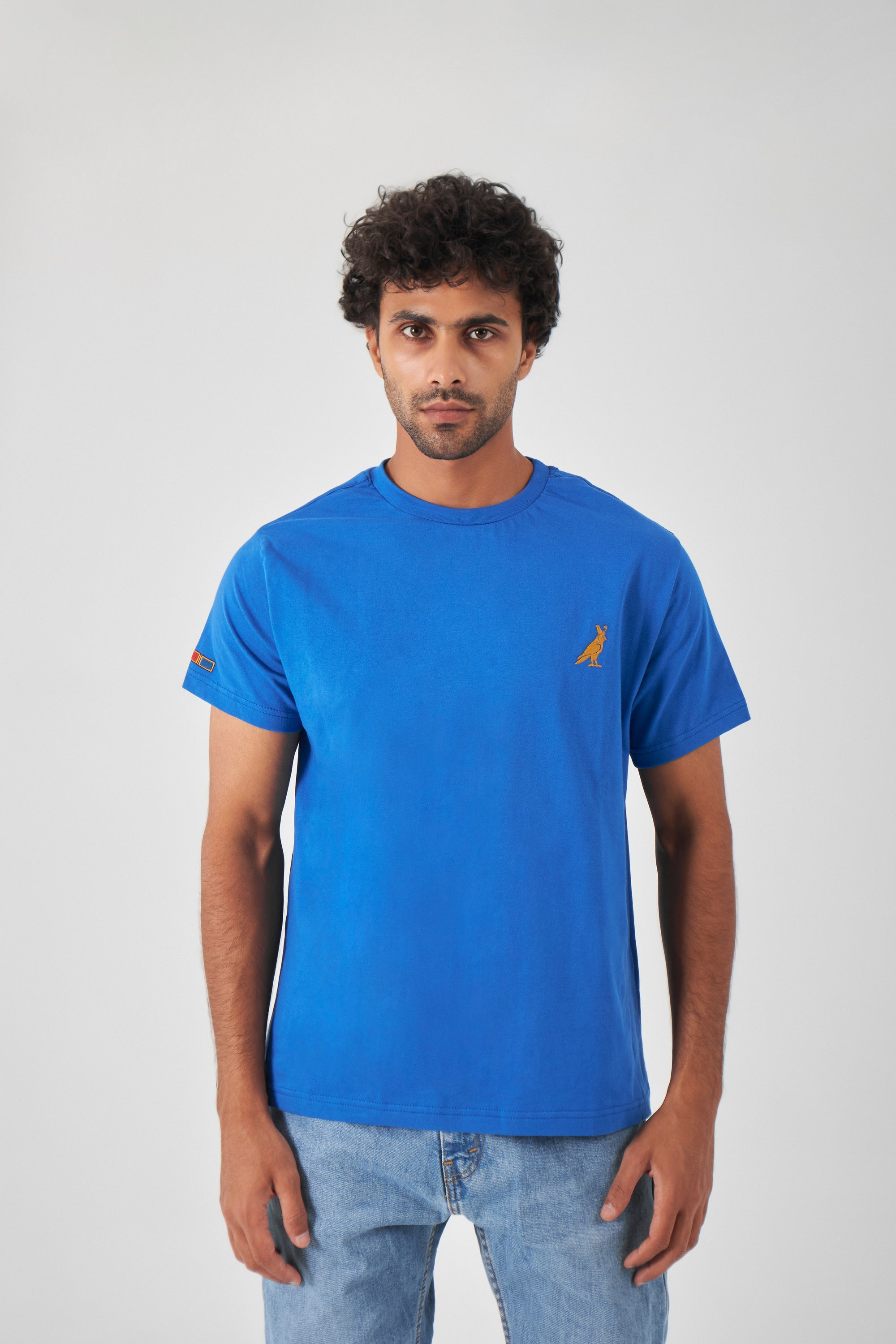 Basic Crew Neck T-Shirt - Royal Blue