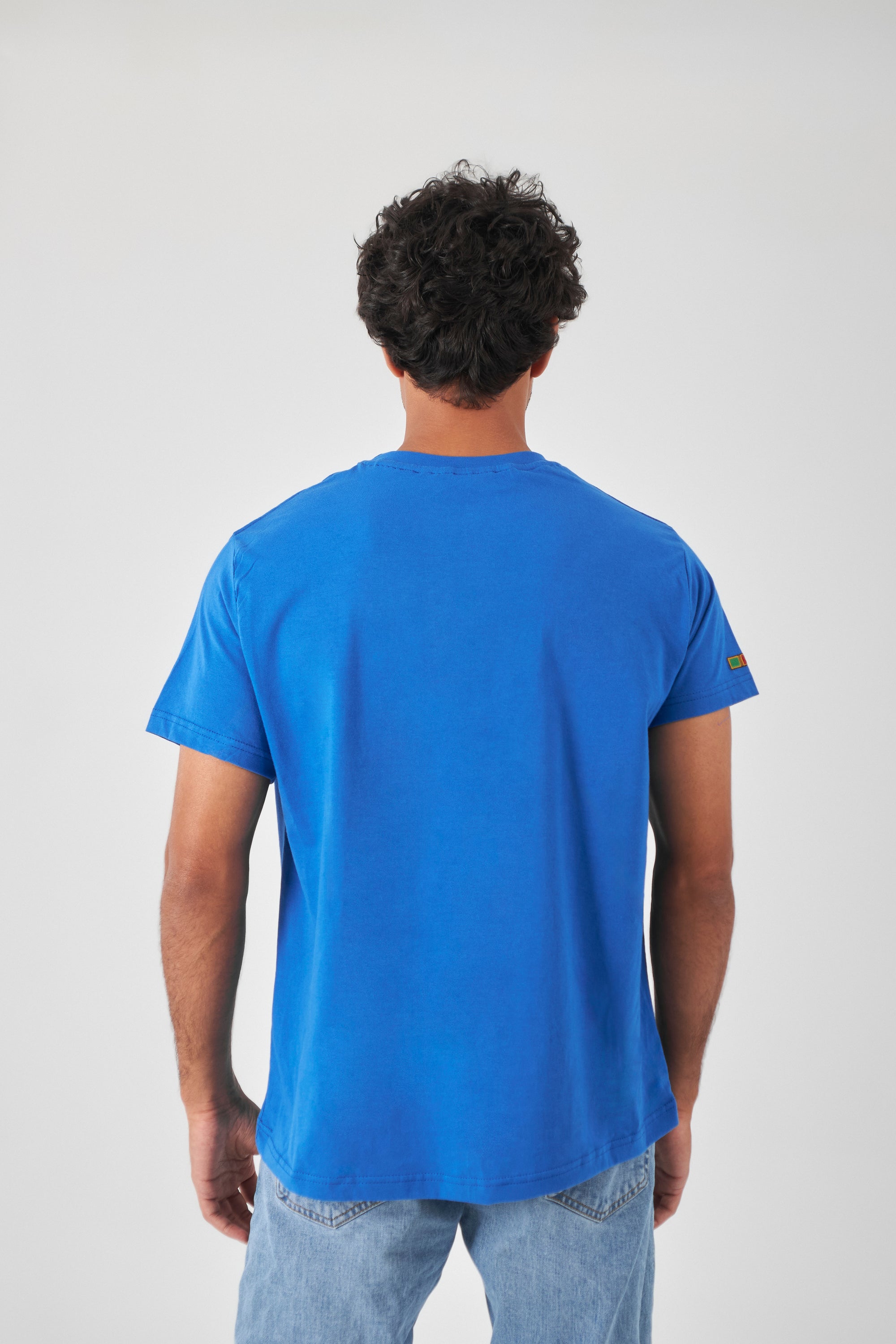 Basic Crew Neck T-Shirt - Royal Blue