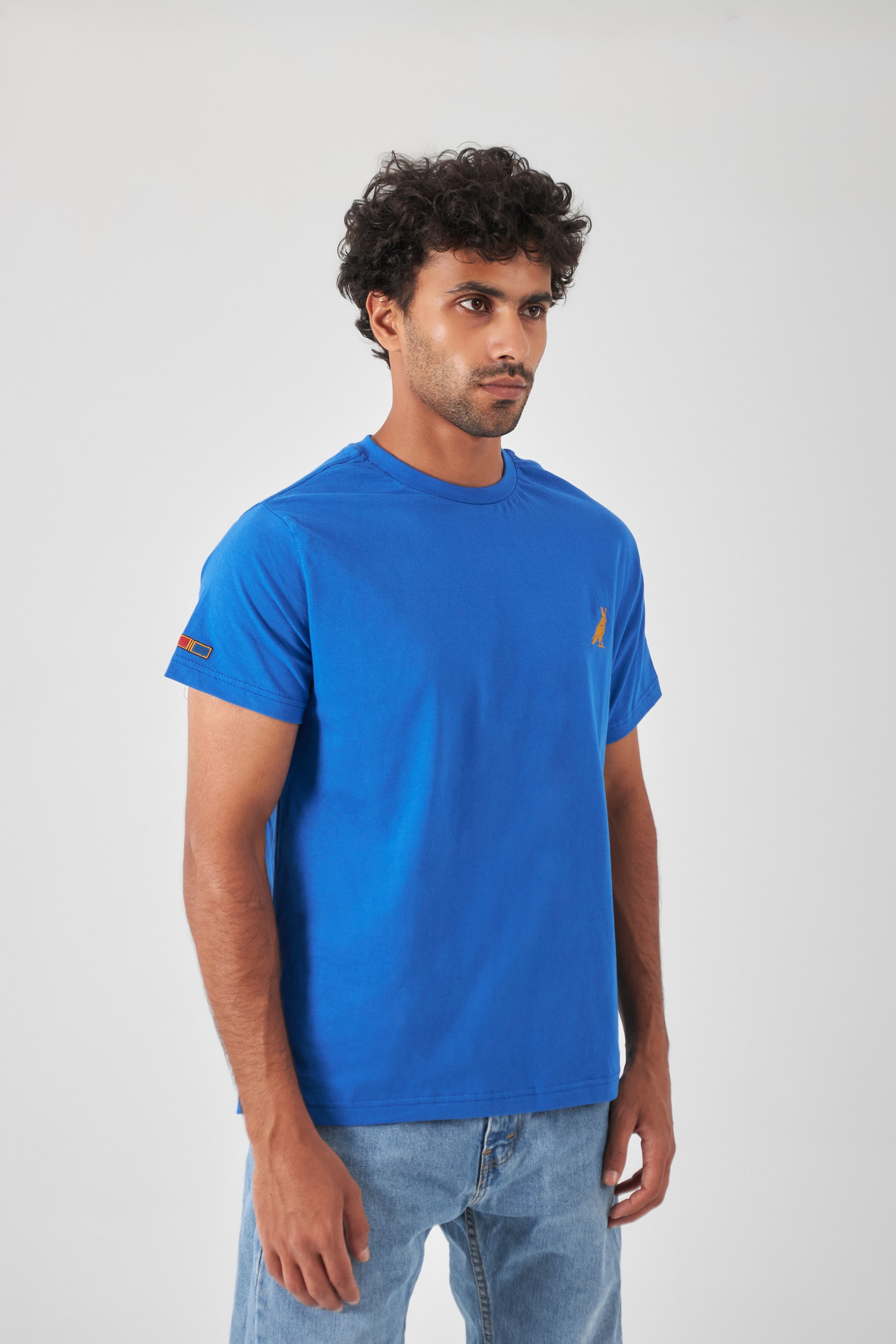 Basic Crew Neck T-Shirt - Royal Blue