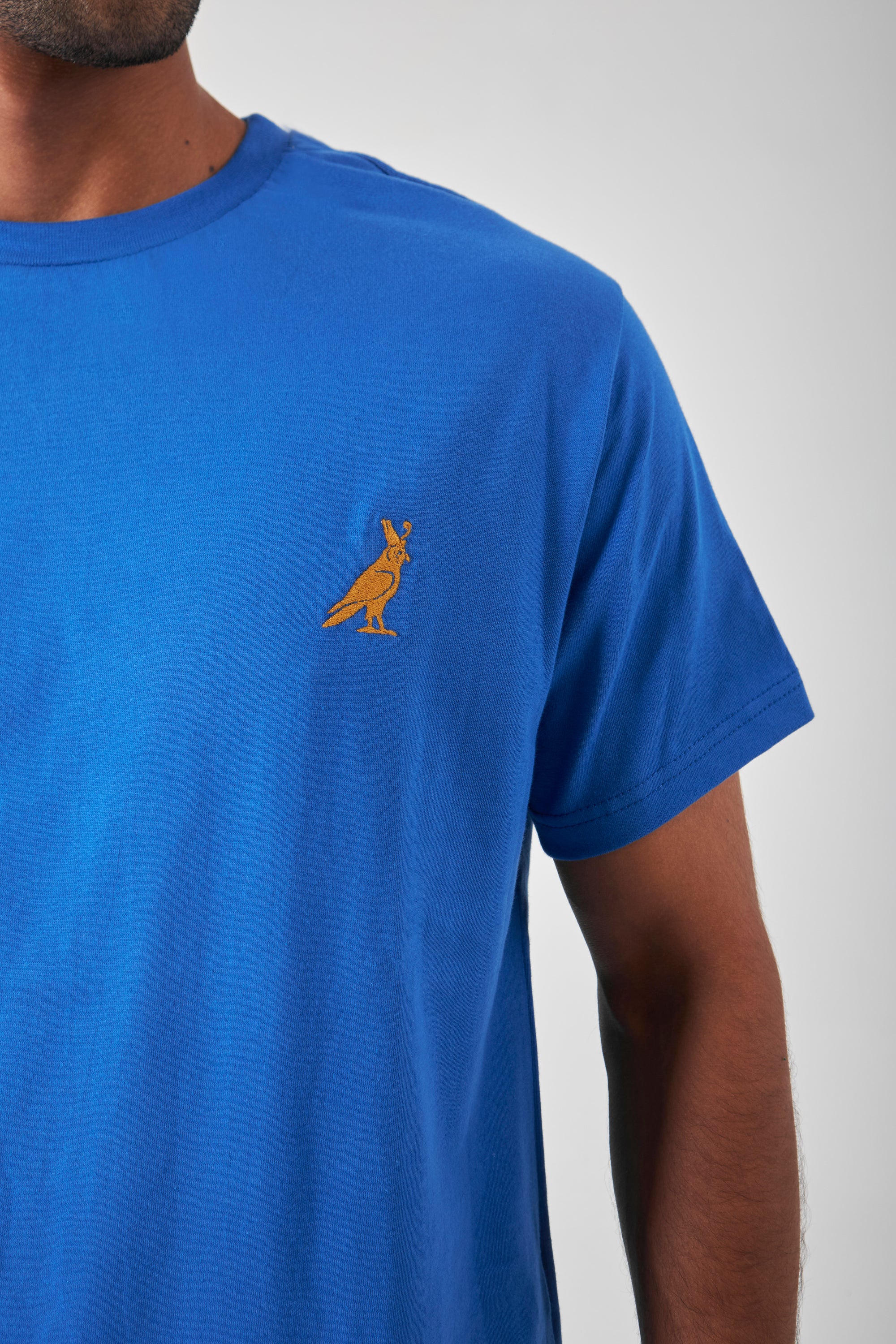 Basic Crew Neck T-Shirt - Royal Blue