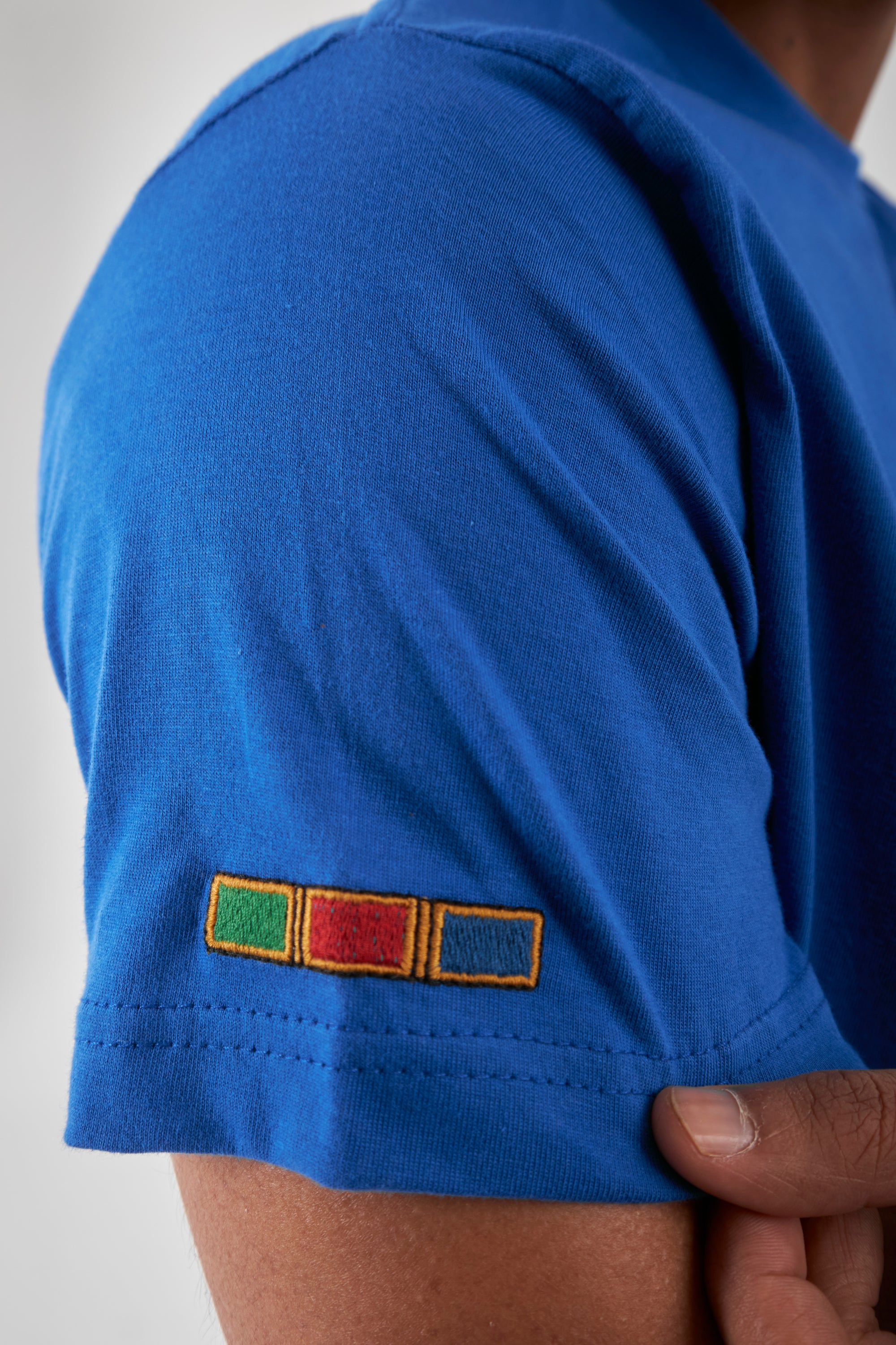 Basic Crew Neck T-Shirt - Royal Blue