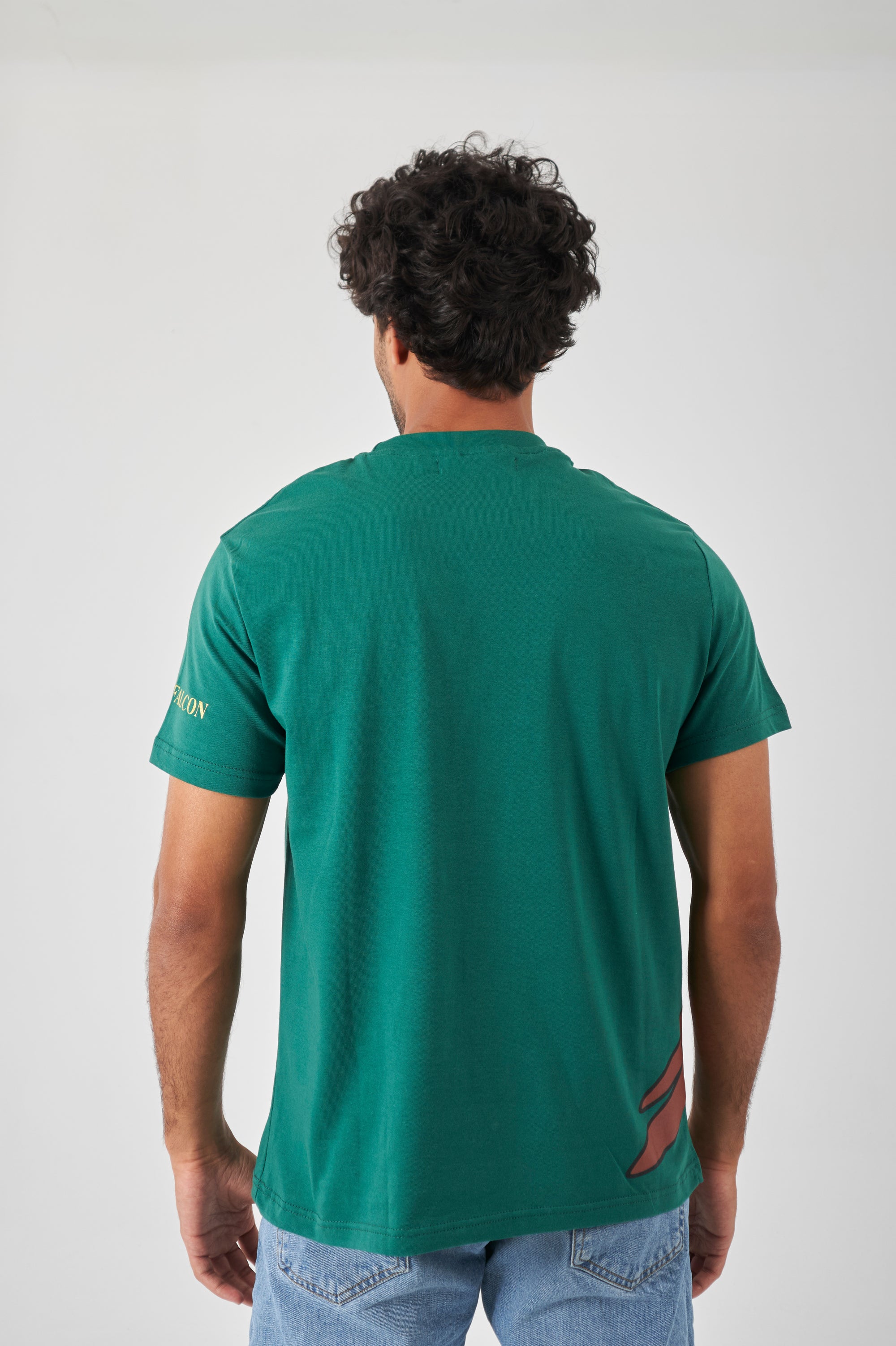 The Side Signature T-Shirt - Royal Green