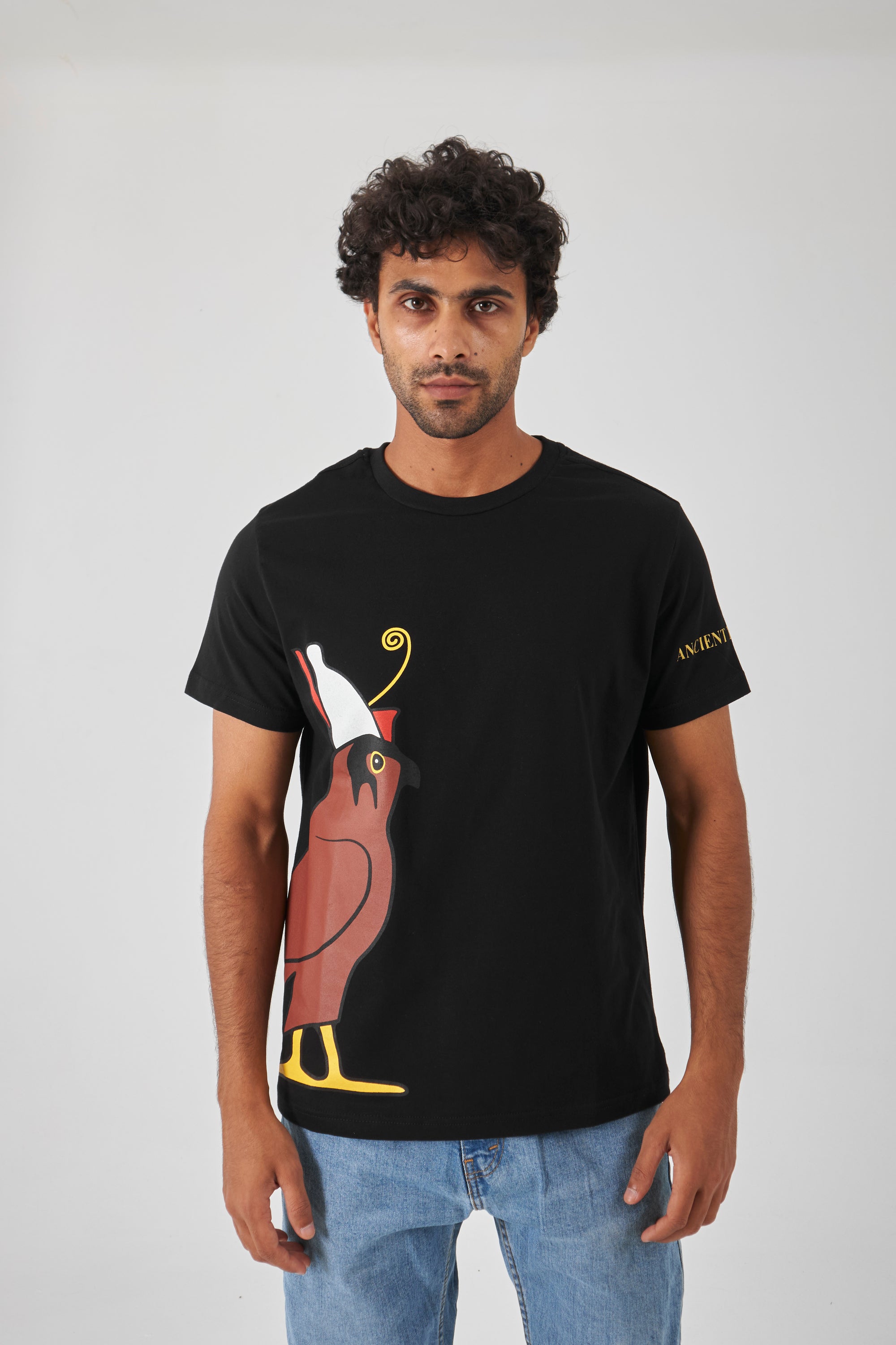 The Side Signature T-Shirt - Black