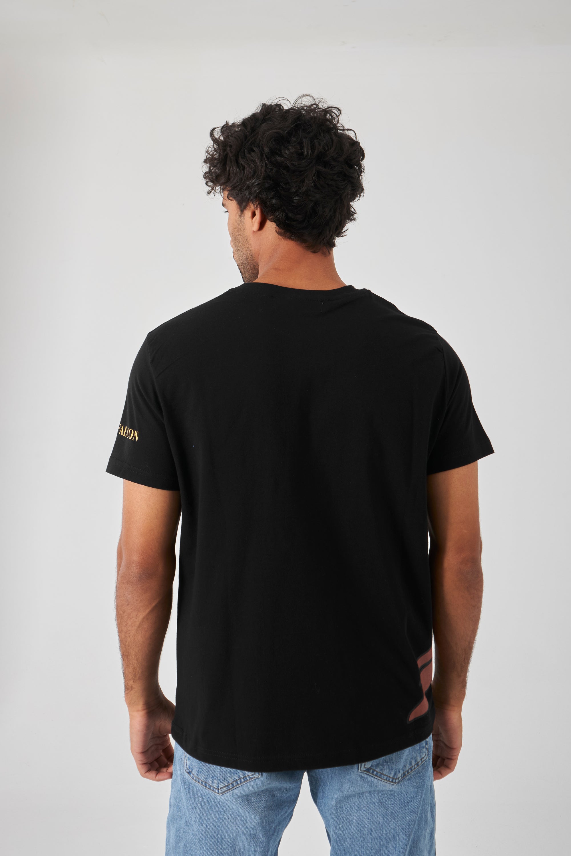 The Side Signature T-Shirt - Black