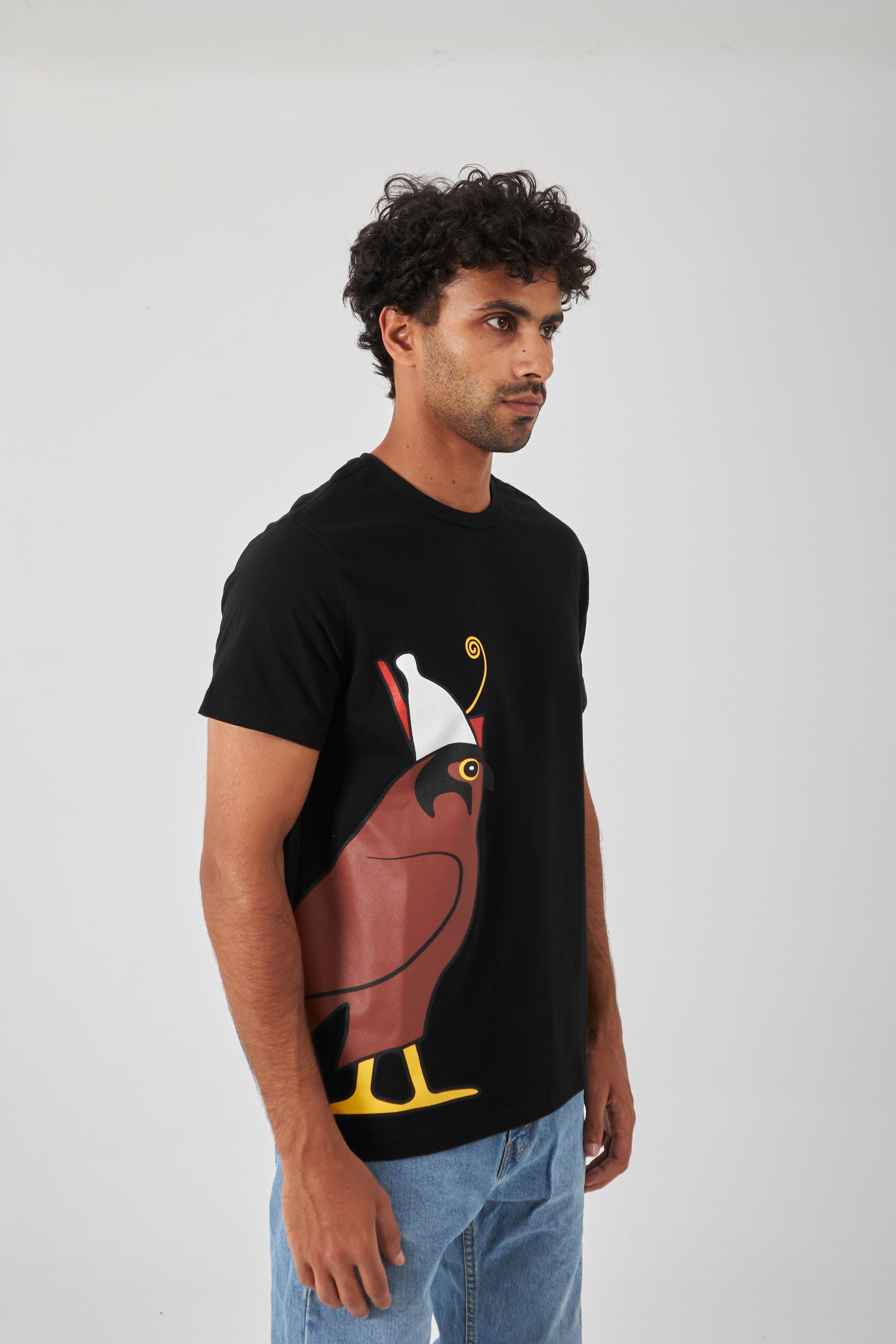 The Side Signature T-Shirt - Black