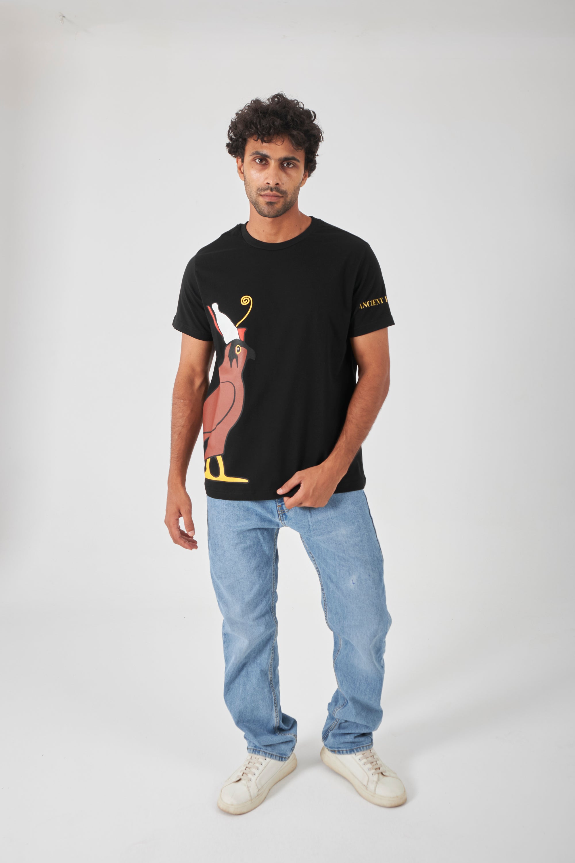 The Side Signature T-Shirt - Black