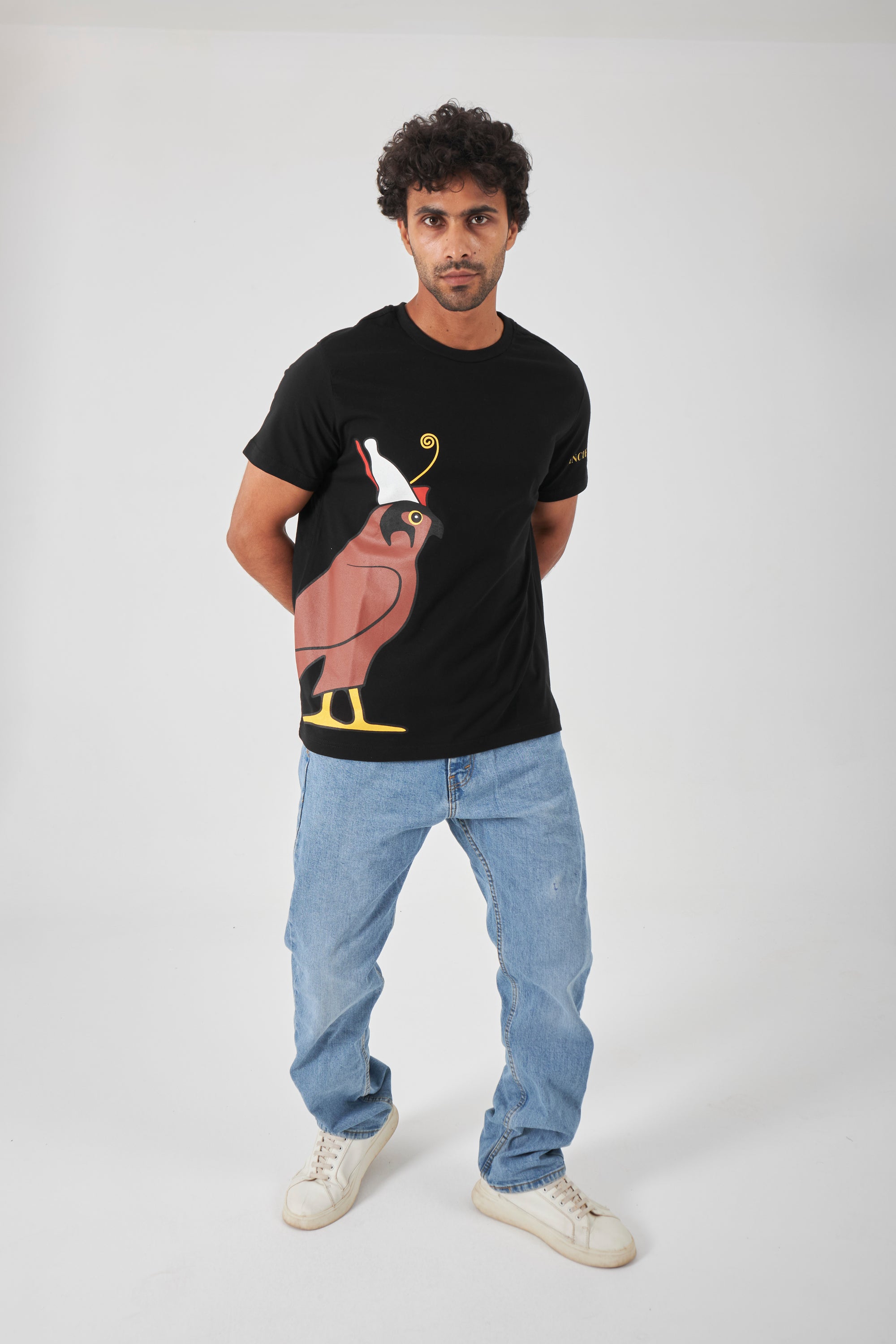 The Side Signature T-Shirt - Black