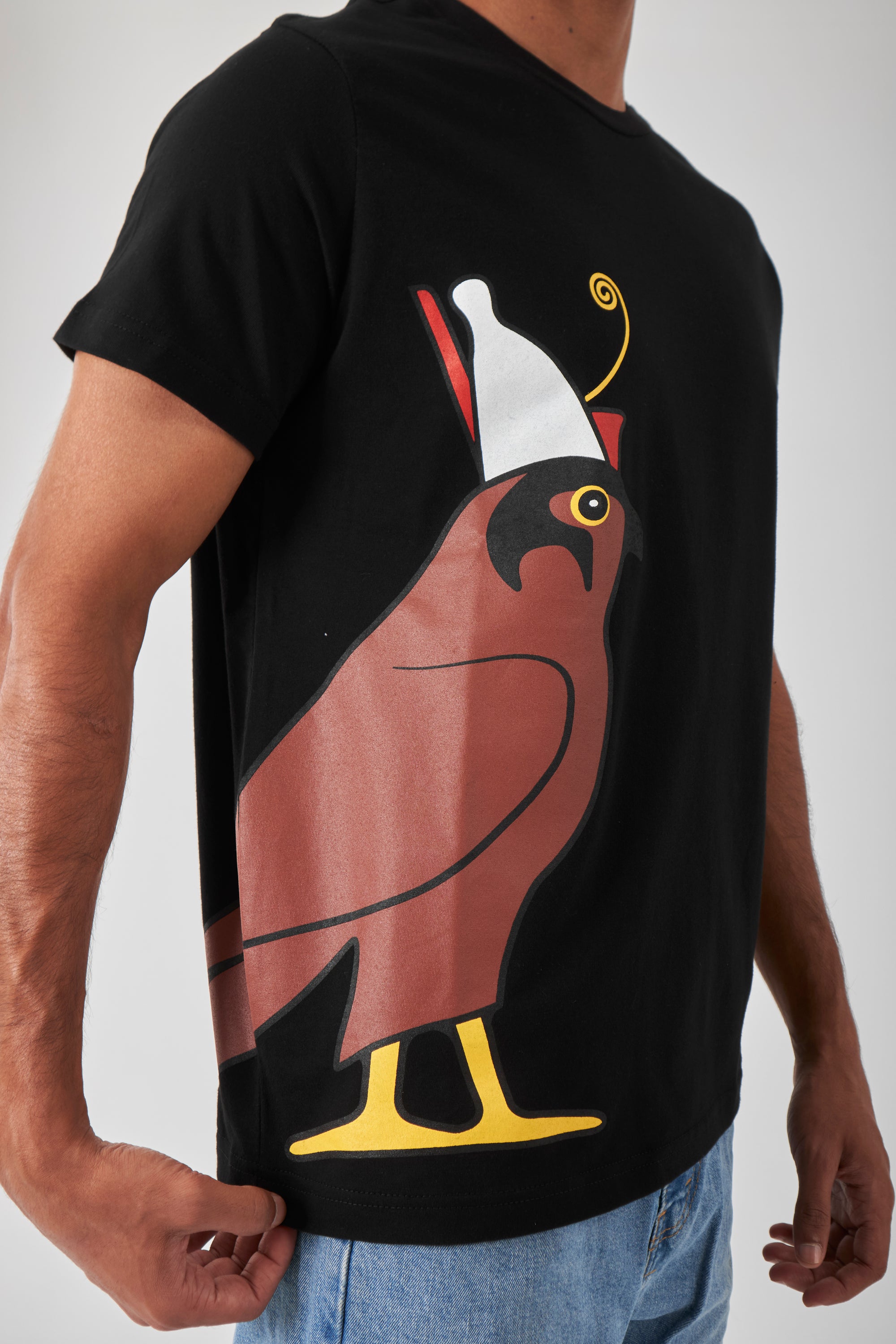 The Side Signature T-Shirt - Black