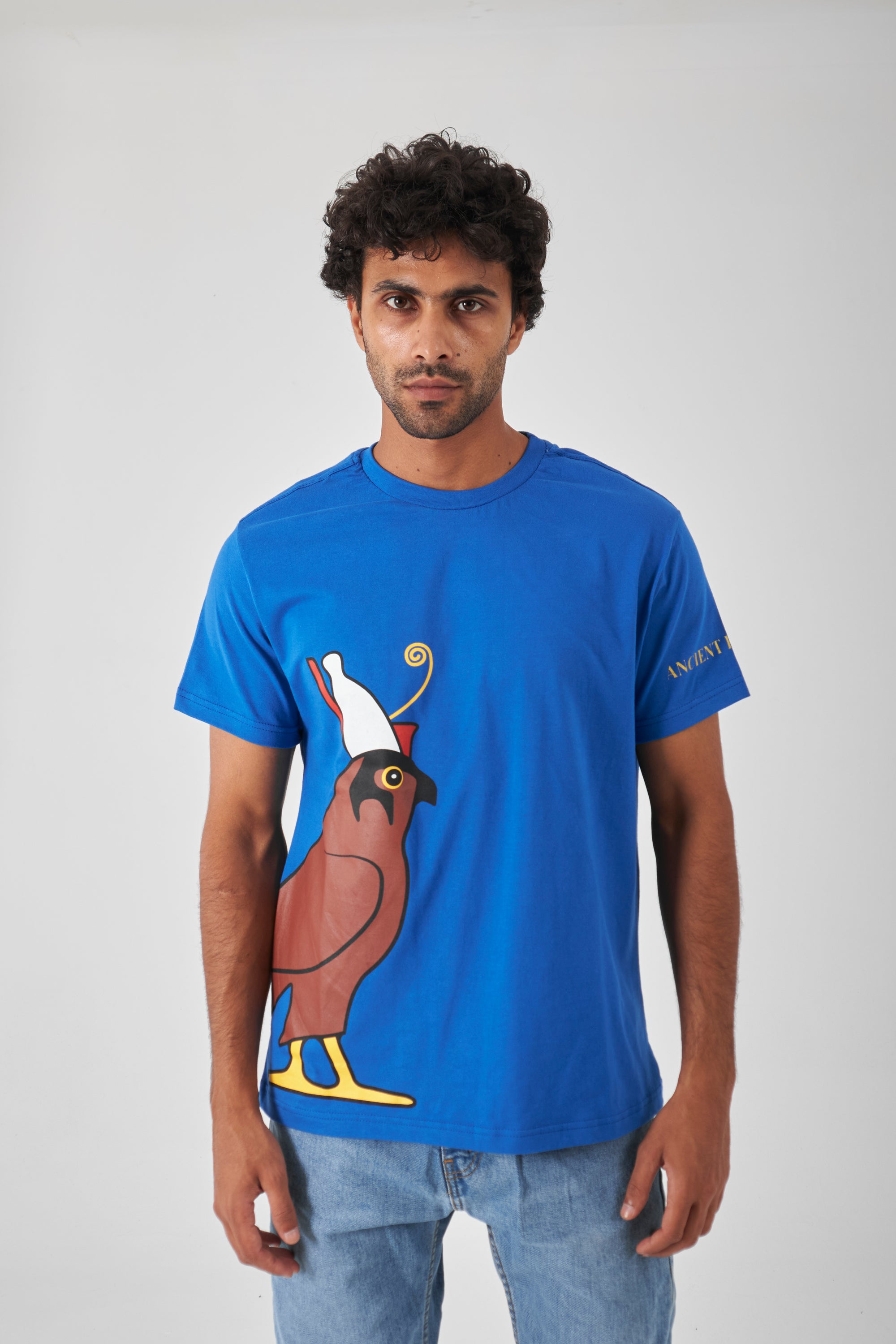 The Side Signature T-Shirt - Royal Blue