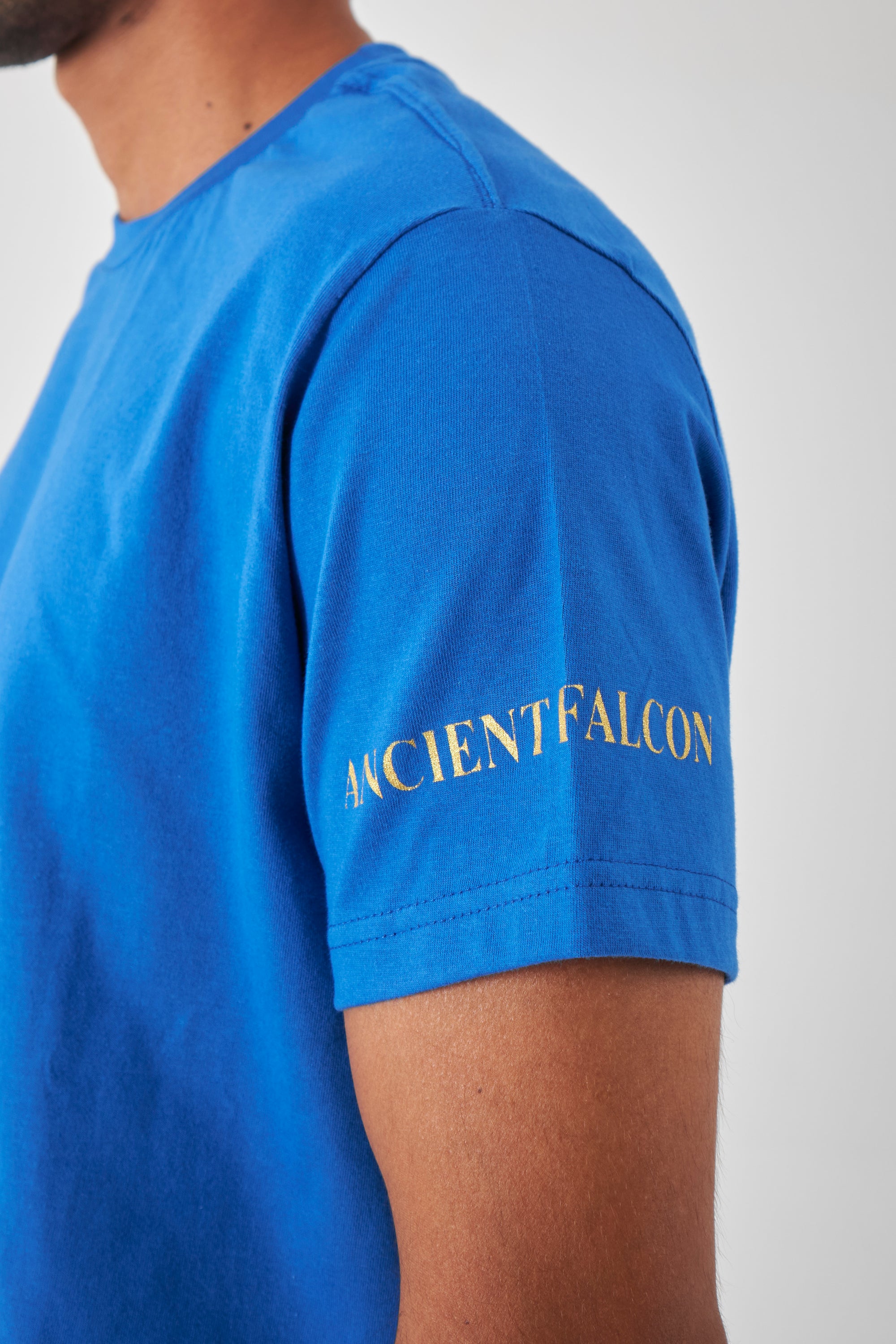 The Side Signature T-Shirt - Royal Blue