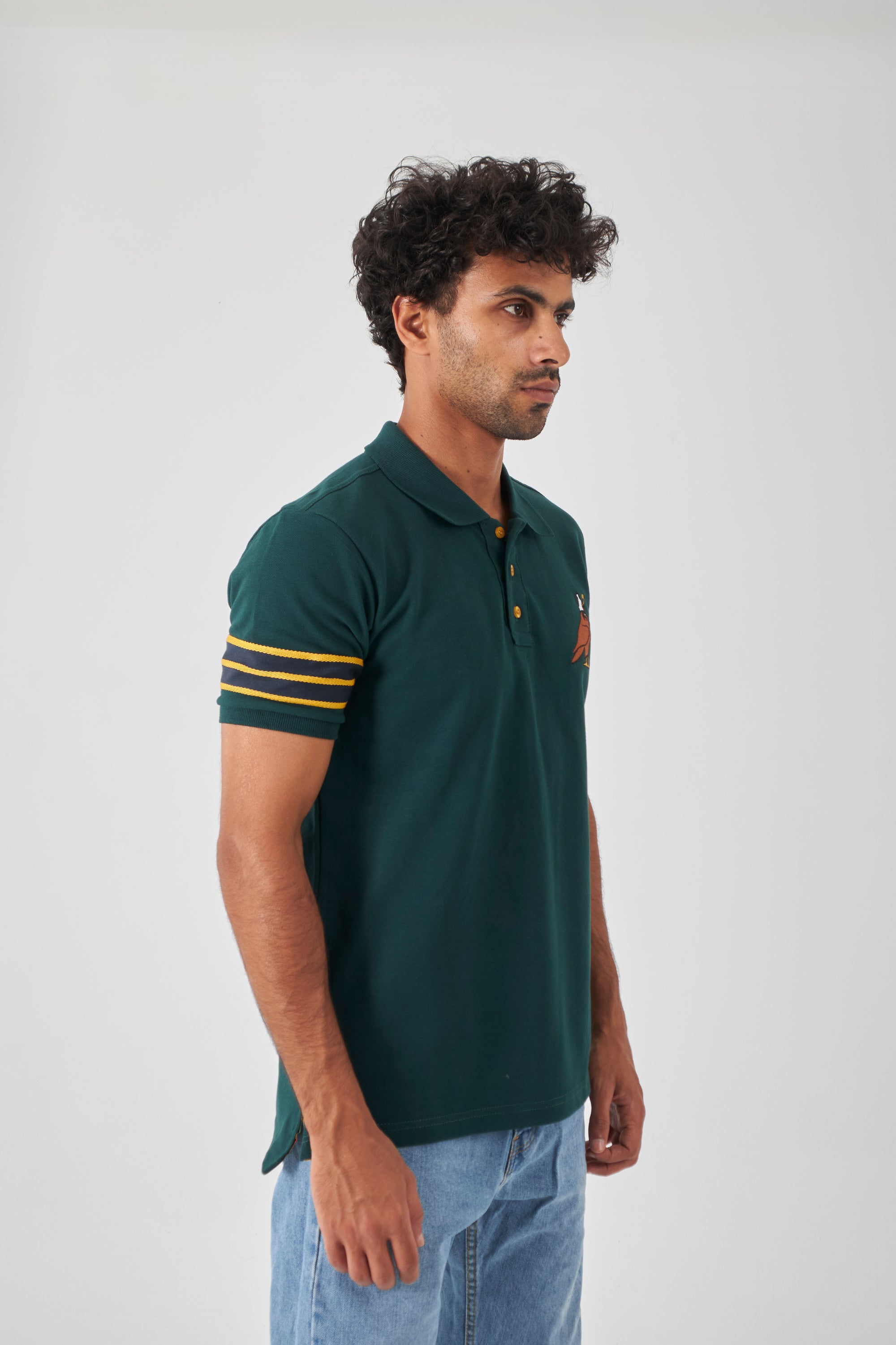 Premium Polo Shirt - Royal Green