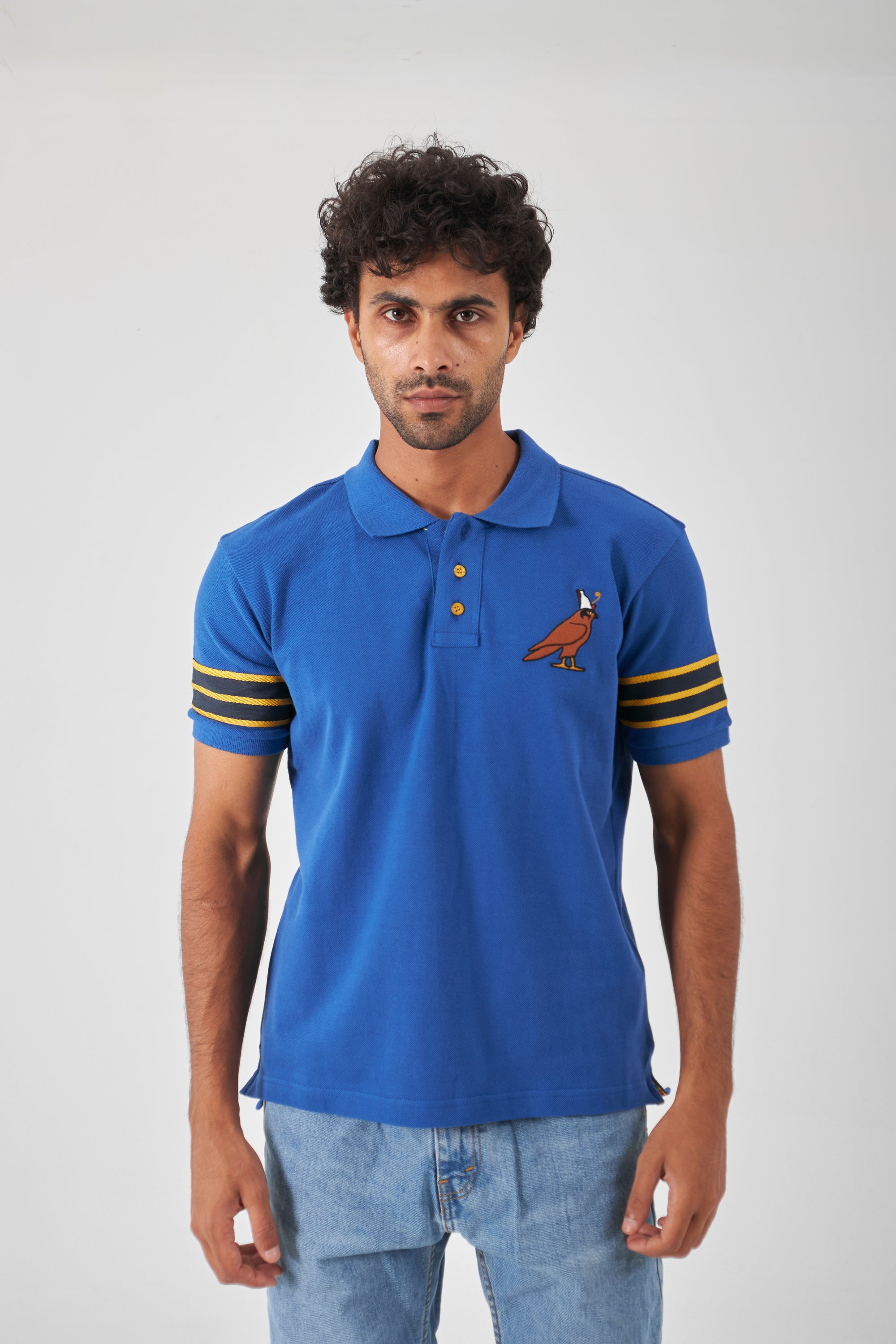 Premium Polo Shirt - Royal Blue