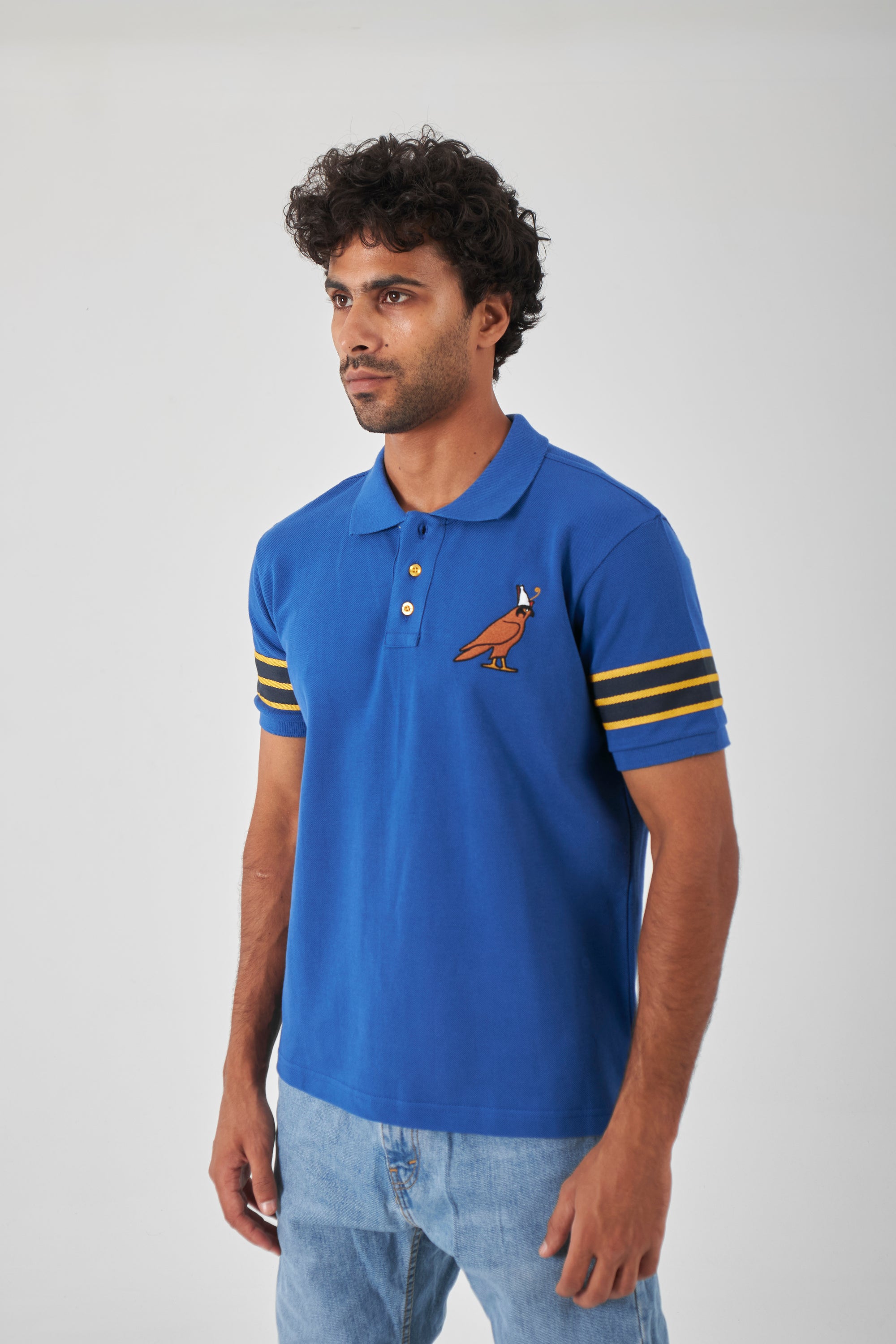 Premium Polo Shirt - Royal Blue