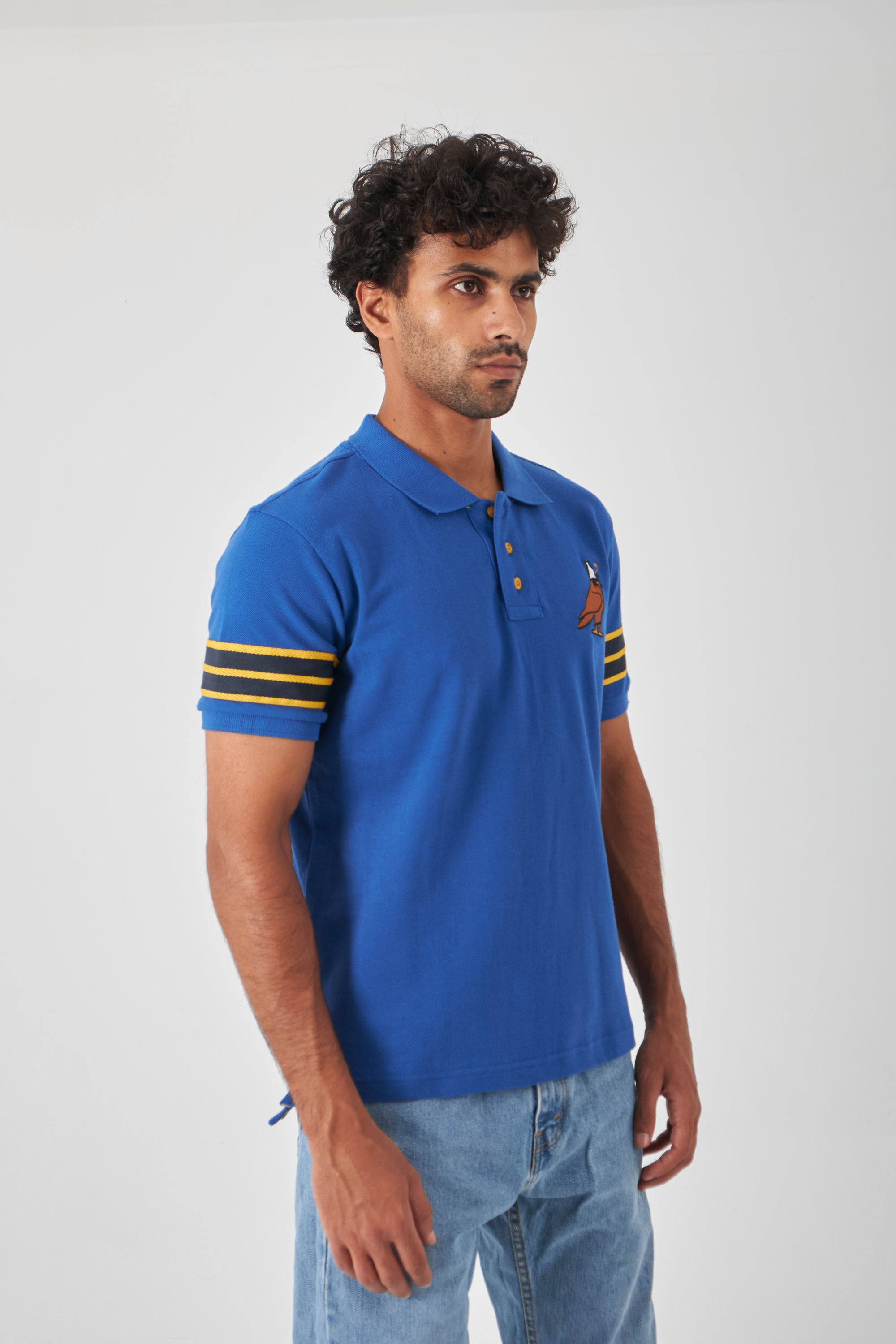 Premium Polo Shirt - Royal Blue