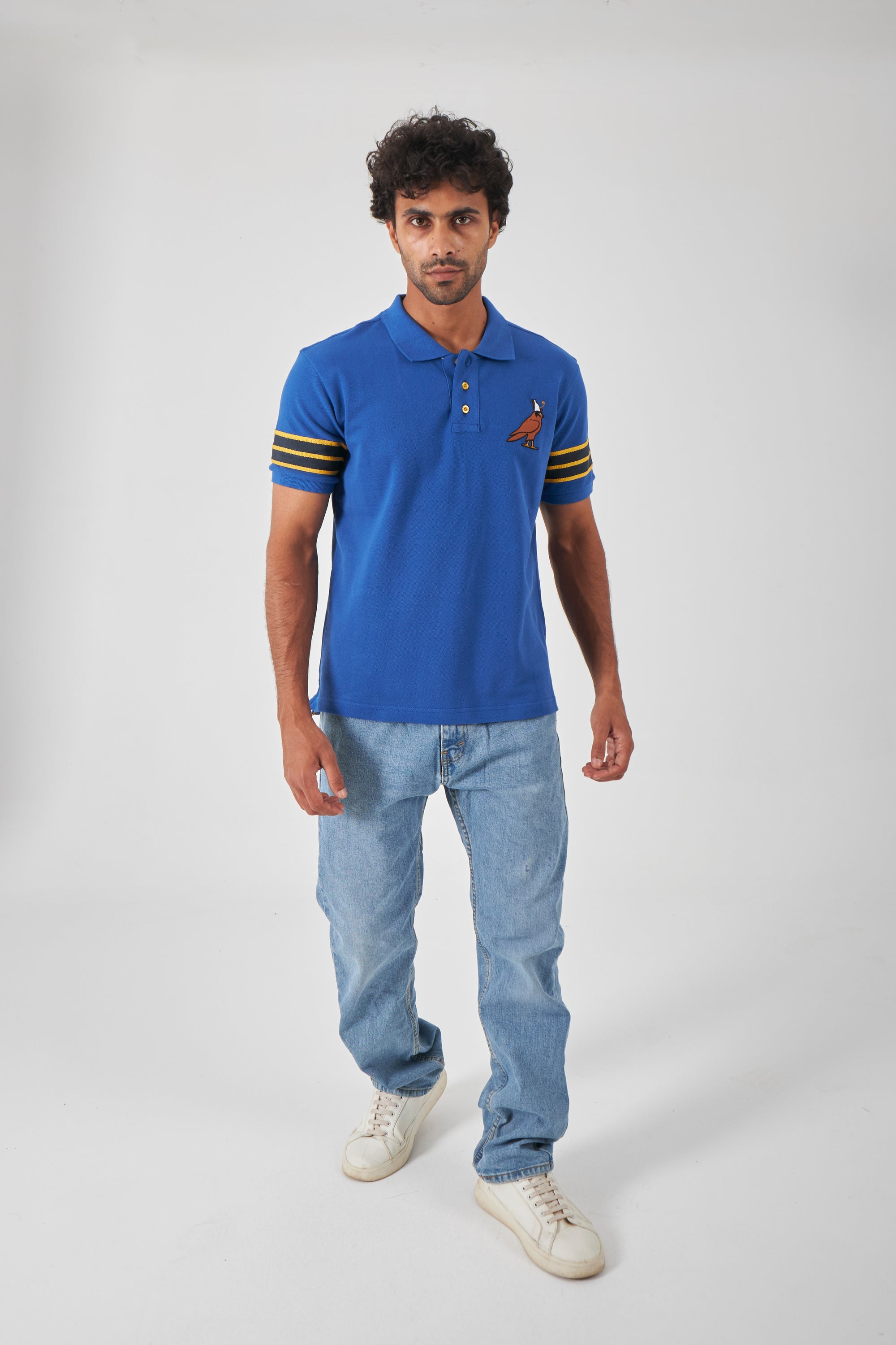 Premium Polo Shirt - Royal Blue
