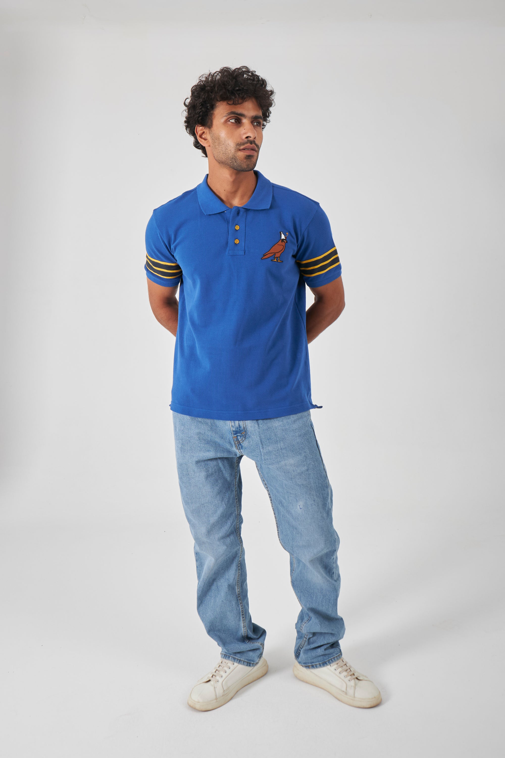 Premium Polo Shirt - Royal Blue