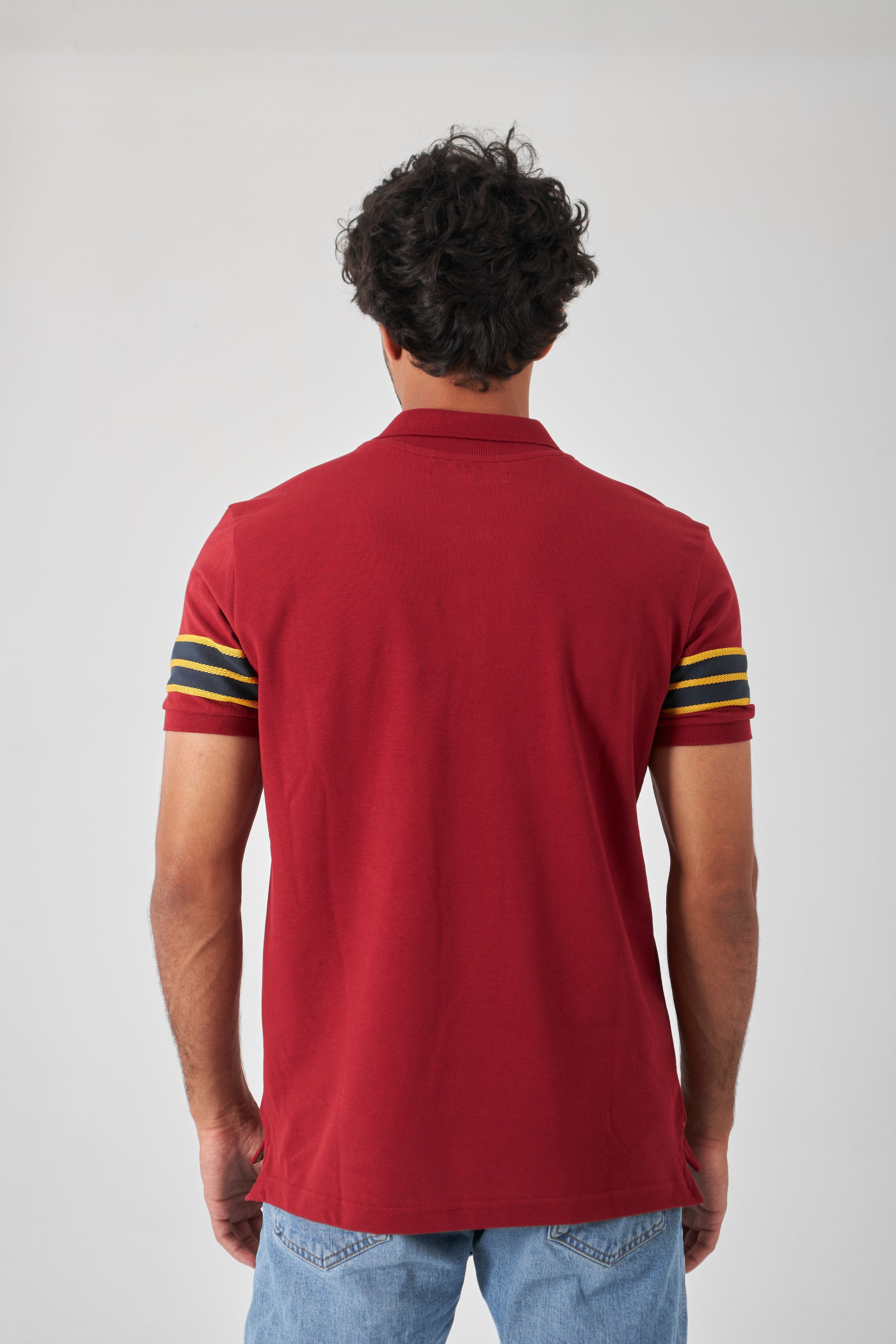 Premium Polo Shirt - Royal Red