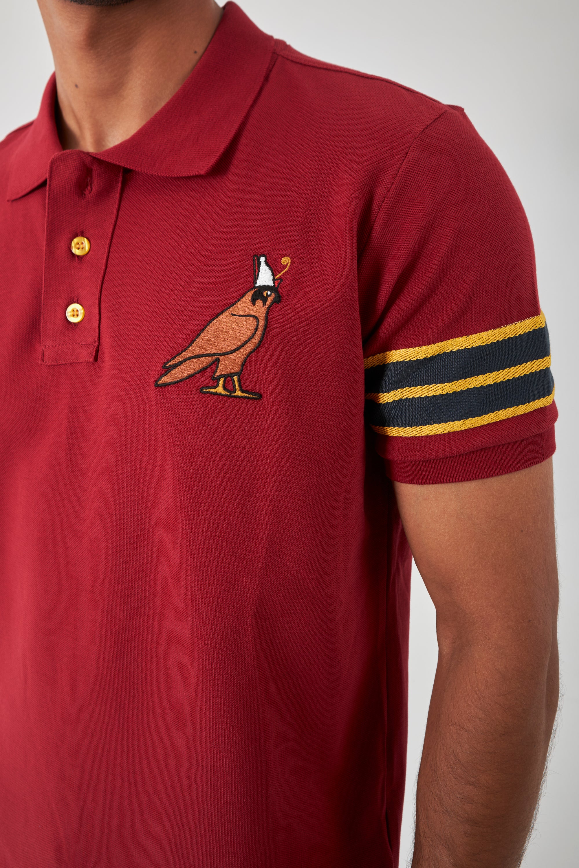 Premium Polo Shirt - Royal Red