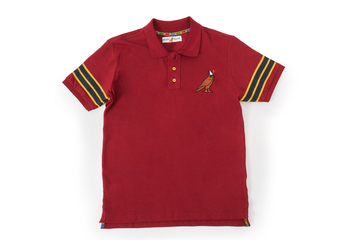 Premium Polo Shirt - Royal Red