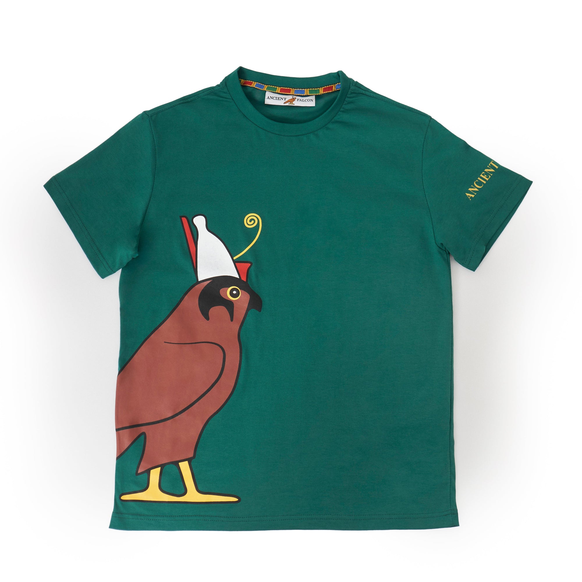 The Side Signature T-Shirt - Royal Green