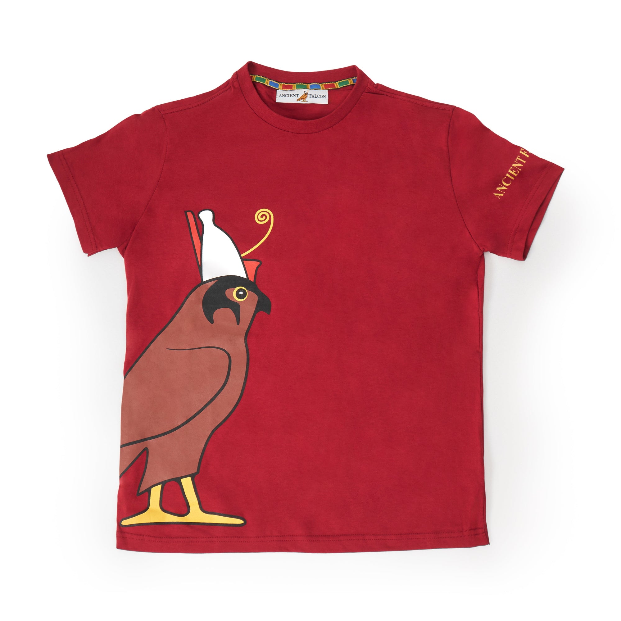 The Side Signature T-Shirt - Royal Red