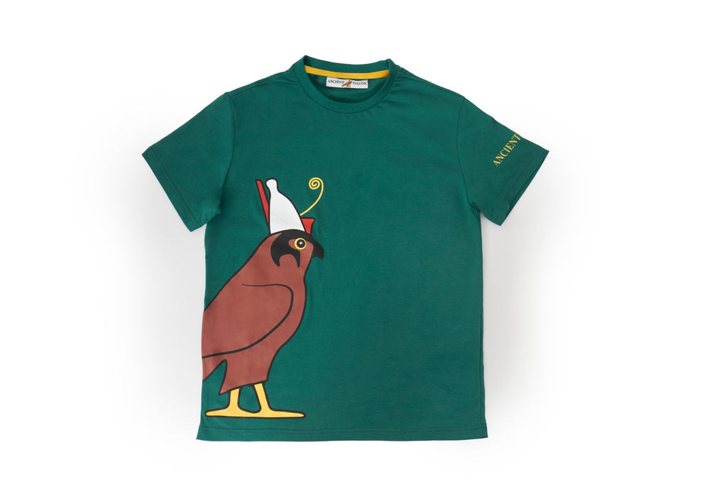 The Side Signature T-Shirt - Royal Green