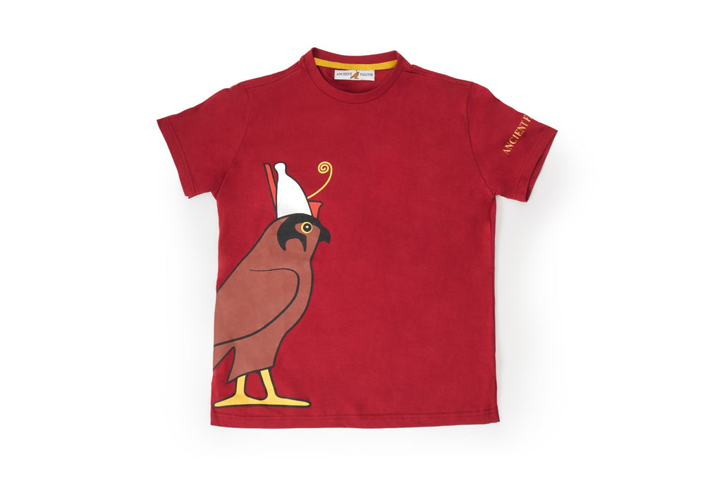 The Side Signature T-Shirt - Royal Red