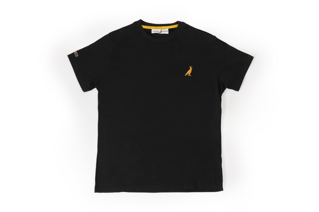 Basic Crew Neck T-Shirt  - Black